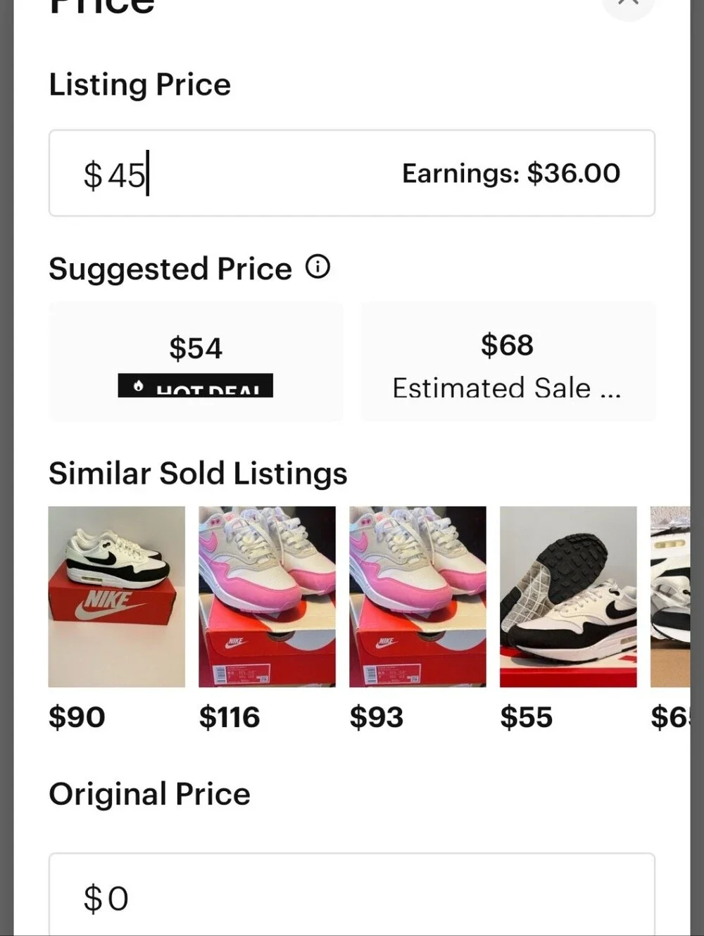 Nike Air Max 1 "Black Anthracite Pink Foam" Wmns 7.5 Ships Today - Picture 9 of 9